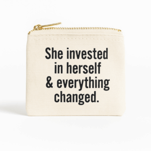 Inspirerende etui "Invest in yourself”