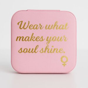 Sieradendoosje "Wear what makes your soul shine"